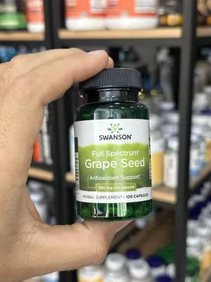 Swanson Grape Seed 380 mg 100 капсул 1