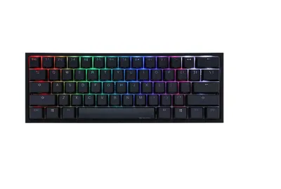 ^Ducky One 2 Mini RGB klaviaturasi - Cherry BLUE switch, US, PBT 1