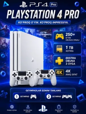 PlayStation 4 Pro 1 ТБ 1