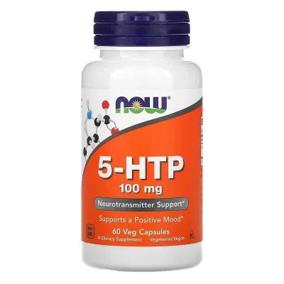 NOW Foods 5-HTP 5-гидрокситриптофан 60 и 120 капсул 1