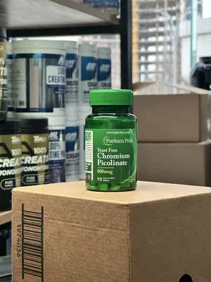 Puritan's Pride Chromium Picolinate 800 mcg 90 таблеток 1