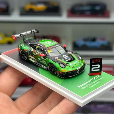 1:64 Porsche 911 GT3 R mashinachasi, avtomobillar kolleksiyasi 1