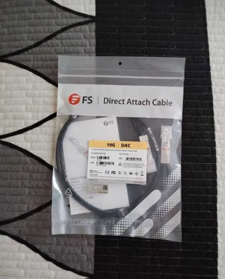Коммутатор Кабель DAC FS SFPP-PC01 10G SFP+ 1m