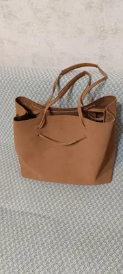 Женская сумка из замши 1