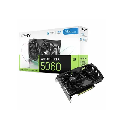 PNY GeForce RTX 5060 8GB GDDR7 videokartasi 1