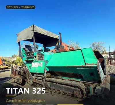 Асфальтоукладчик / Asfalt yotqizgich Titan 325, на ходу 1