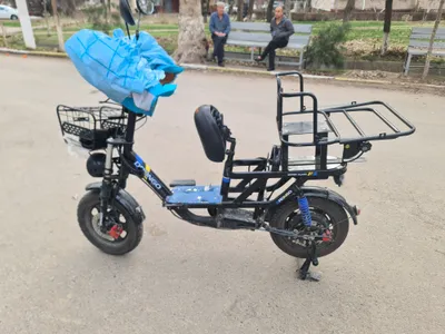 Вело скутер Drongo+ 2 батарея 1