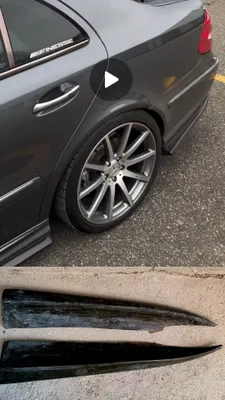 W211 AMG наклдаки бампера