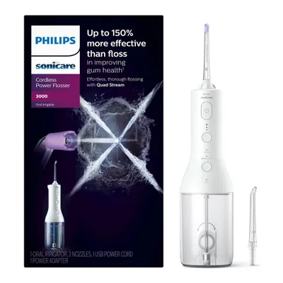 Philips Irrigator Sonicare Cordless Power Flosser 3000 (HX3826/21) 1