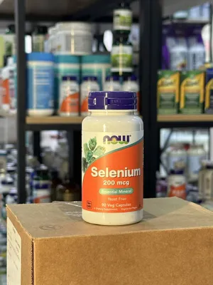 Now Selenium 200 mcg 90 капсул 1