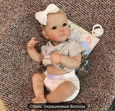 Reborn qo‘g‘irchog‘i Betty, 20 dyuym, vinil tana 1