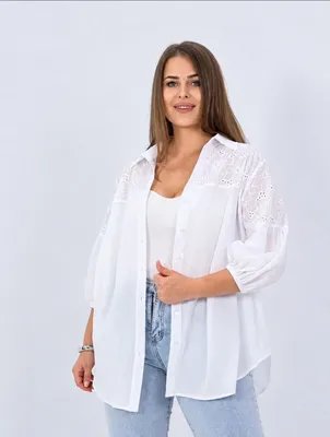 Yupqa 100% paxtadan tikilgan katta o‘lchamli ko‘ylak 1