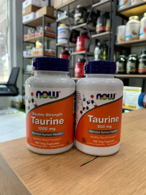 NOW FOODS Taurine 500 мг — 100 капсул