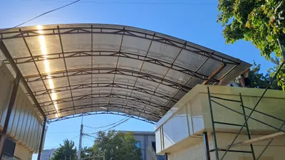 Баннерная сетка, бассейн, профнастил, баннер, электросварка 1