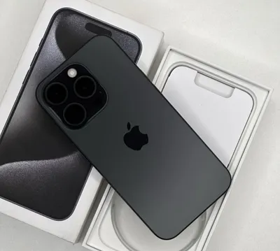 iPhone 15 Pro Max 512 GB — Black Titanium, ideal holat