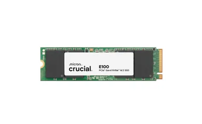 { Crucial E100 NVMe Gen4 SSD 2TB M.2 [R:5000/W:4000]