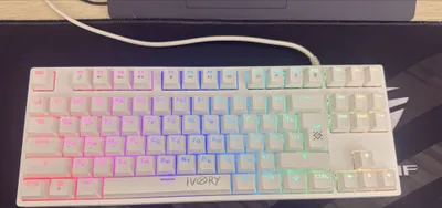 Defender Ivory 87% outemu red switch 1