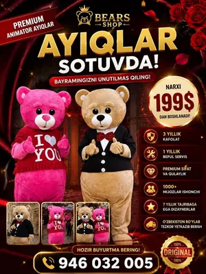 Ayiqlar sotiladi | Ayiq sotiladi Yiq Arzon 1