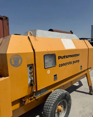 Putzmeister BSA 1409 D Statsionar Beton Nasosi (Dizel, 350 soat) 1