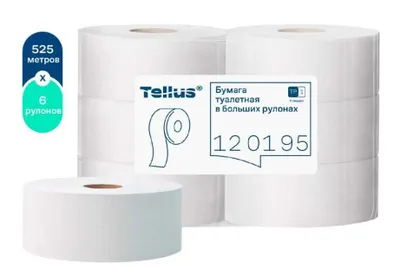 120195 Tellus katta rulonli hojatxona qog‘ozi 1