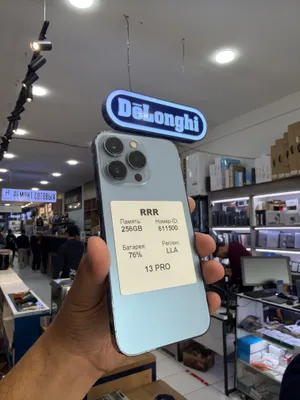 13 pro blue 256 gb 76% 1