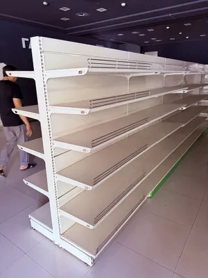 Стелажи, овощные полки и кассовые островки все для супермаркета готово 1