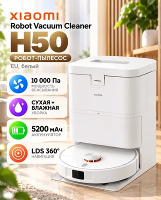 Xiaomi Robot Vacuum Cleaner H50 robot changyutgichi (EU, oq) 1