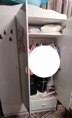 Детский шкаф мдф 1