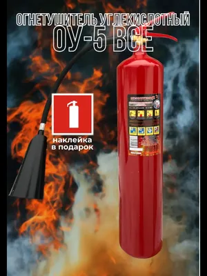 Огнетушитель ОУ 5 по оптовым ценам. Доставка