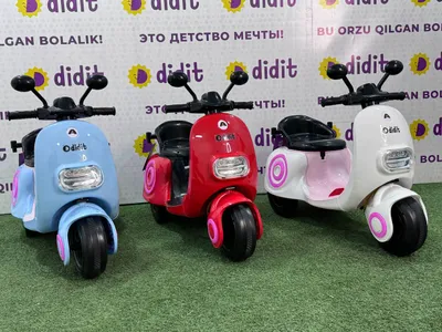 Bolalar mototsikli bolajonlar uchun skuterlar