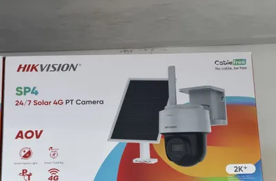 SP4 hikvision quyosh paneli kamera