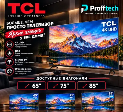 TCL 65/75/85 — все модели