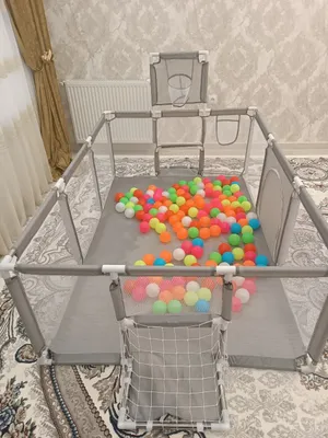 манеж с мячиками для малышей 1