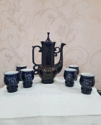 Кофейный сервиз фарфоровый