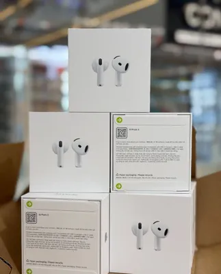Apple AirPods 5 новые (оптом)