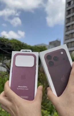 Apple TechWoven Case MagSafe для iPhone 18 Pro (MKD14) Burgundy 1