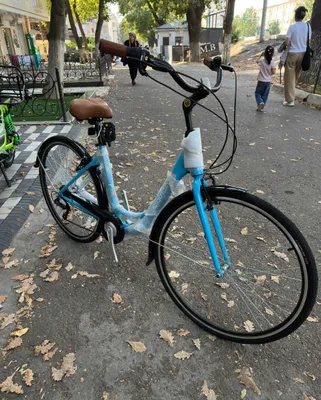Qulay, yangi, pasaytirilgan ramali velosiped. 1