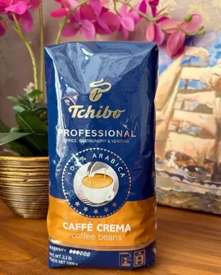 Tchibo Professional Caffe Crema Кофе в зернах 1 кг