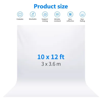 Neewer backdrop 3x3 . Премиум Полиэстровая разборный фон 1