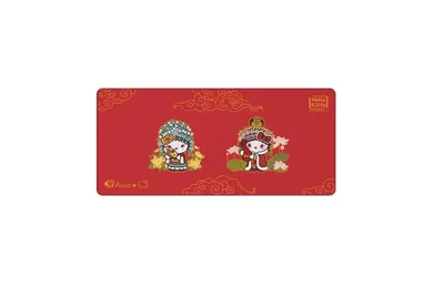 } Akko Hellokitty Peking Opera Deskmat B gilamchasi 1