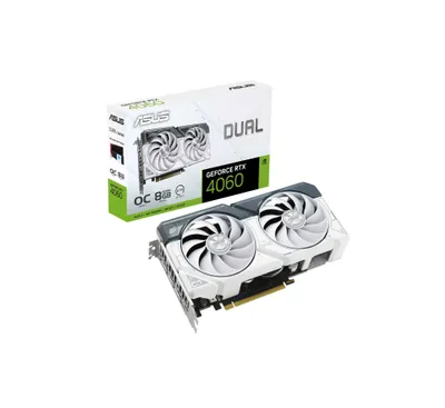 ! VGA videokartasi ASUS DUAL-RTX4060-O8G-WHITE, QQS bilan narx 1