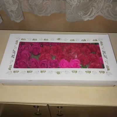 Мыльные цветы для сбора букета