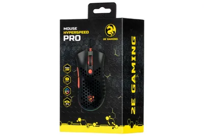 2E GAMING HyperSpeed Pro o‘yin sichqonchasi, RGB Black 1