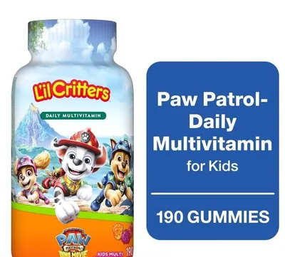 Мультивитаминный комплекс для детей от бренда Lil critters 1