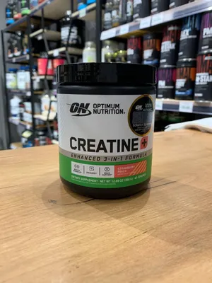 Optimum Nutrition Creatine + 3 в 1 Strawberry Peach 360 г