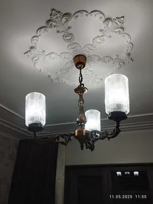 люстра плафоны хрустальные 1