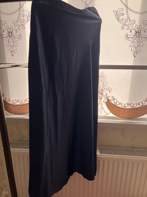 Юбка темнее синий