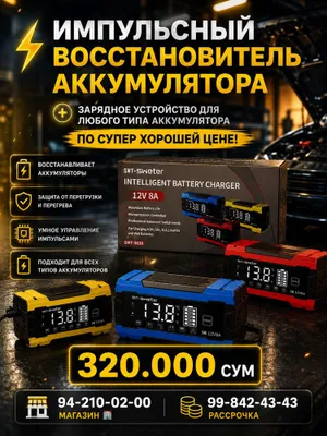 Легенда 12w 8А ходовая модель среди зарядок для любых аккумуляторов