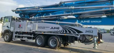 Sinotruk Howo-TX 540 10x4 Jiuhe JH63 avtobeton nasosi