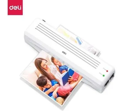 Ламинатор Deli E14378, A4 формат, 150 мкм, 320 мм/мин, белый 1